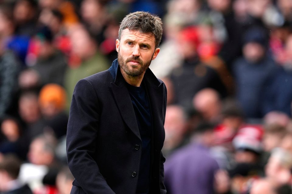 Manchester United manager Michael Carrick is on his way to Croke Park. Photo: PA